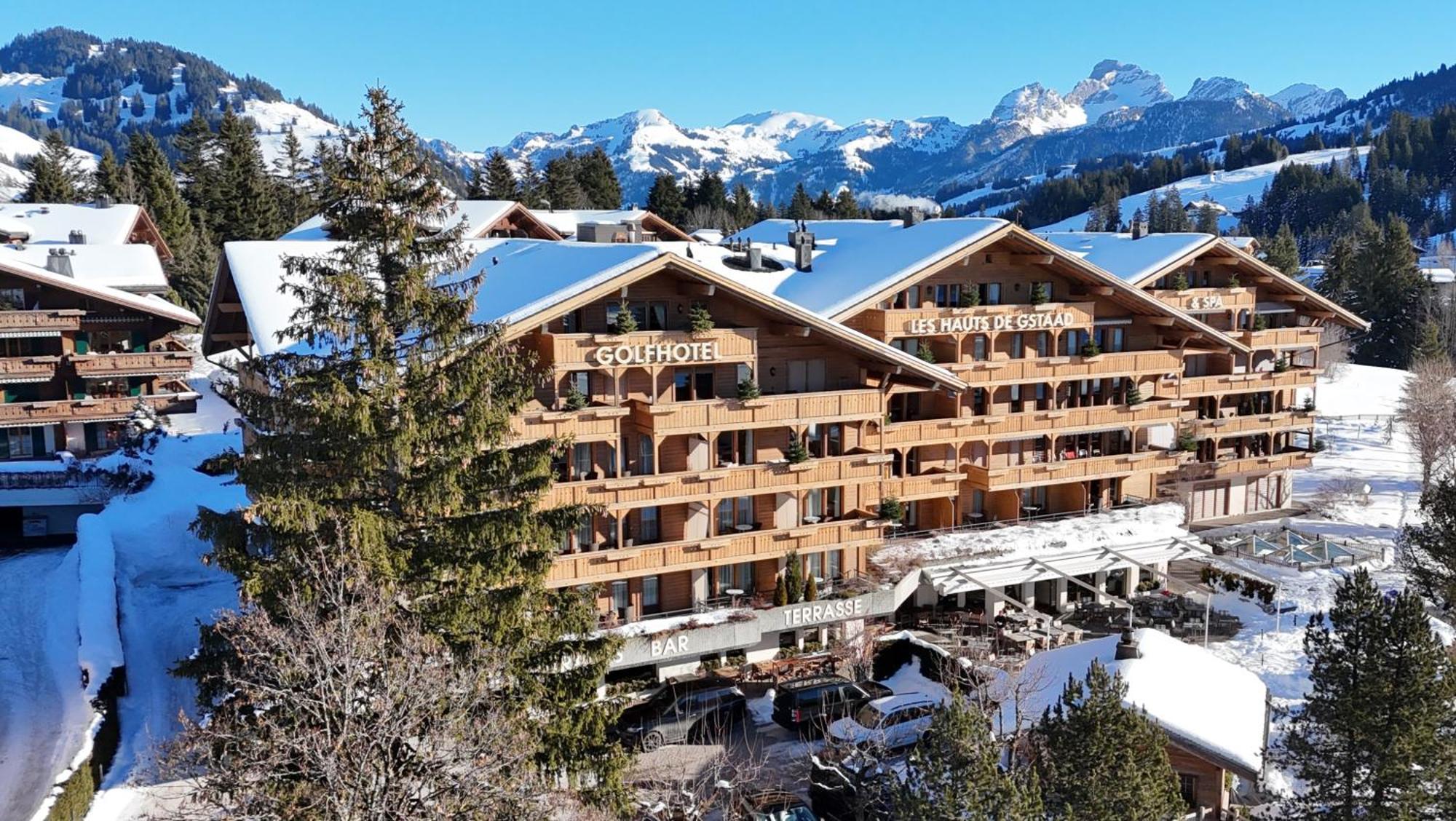 Golfhotel Les Hauts De Gstaad & Spa Exterior photo